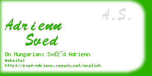 adrienn sved business card